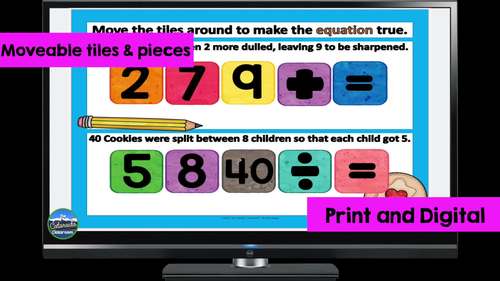 Algebraic Expressions Lesson and Practice - Print and Digital | TPT