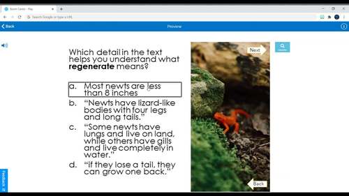 Context Clues Reading Boom Cards | 3rd Grade Reading by Hands on ...
