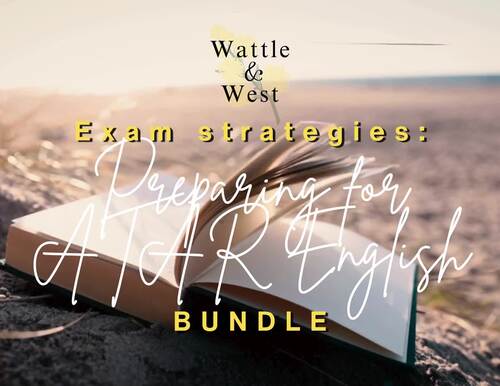 ATAR exam strategies bundle: Preparing for the WACE Year 12 ATAR ...