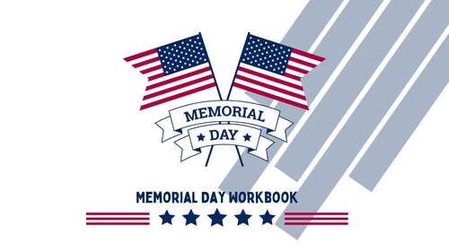 Memorial Day Activities for 5th Grade (Writing Prompt Crossword Word