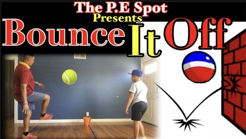 Distance Learning Physical Education Video: "Bounce it Off" by The PE Spot