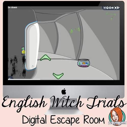 English Witchcraft Trials Escape Room by The Ginger Teacher | TpT