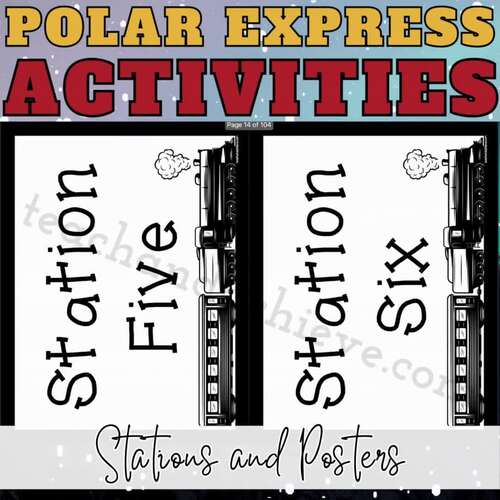 Polar Express Activities Polar Express Day Classroom Transformation