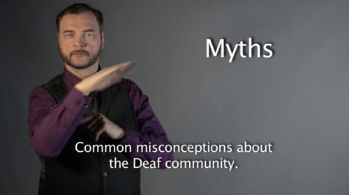 Preview of E5: Myths, Do's and Don'ts - Sign With Robert - Deaf Culture