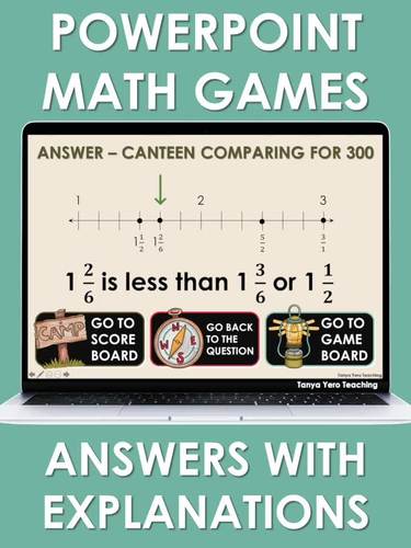 PAPERLESS 4th Grade Math Game | Math Test Prep | Spiral Review Place Value