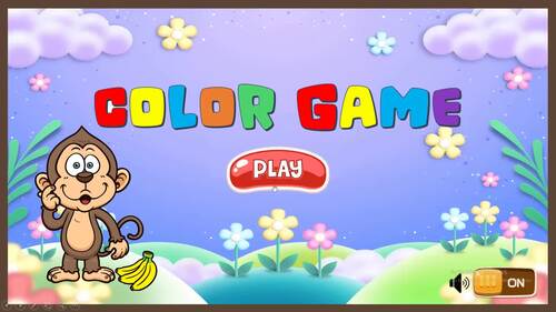 Color Match Up PowerPoint Game | Color Recognition Activity for ...
