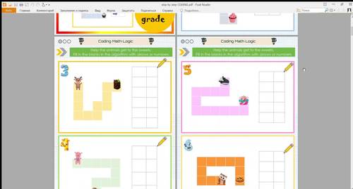 CODING Step by-step by Coding Math Logic | TPT