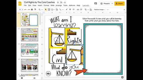 Civil Rights Leaders January Lessons, Civil Rights Movement Digital Activities