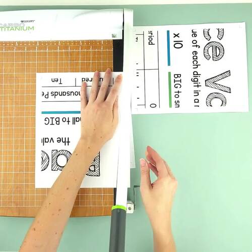 Place Value Whole Numbers Anchor Chart Poster 3rd 4th 5th | TPT