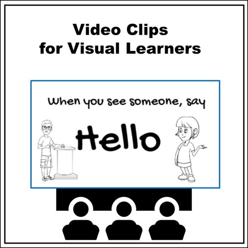 Preview of Social Skill: Say Hello--Video Clips for Visual Learners