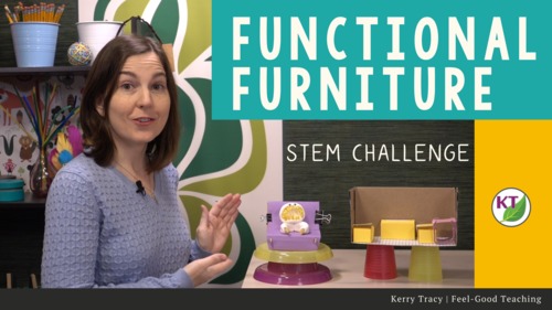 Preview of Black History Month STEM Challenge Video: Functional Furniture