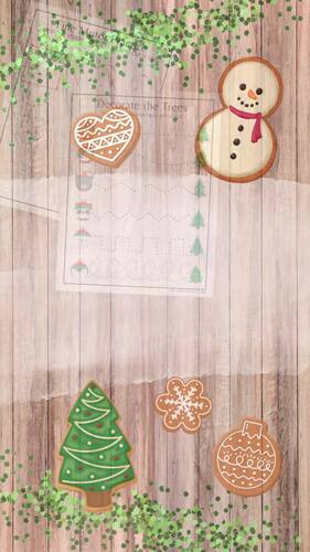 Christmas Activity Pack Tracing, Counting, Alphabet, Shapes, Cutting Skills