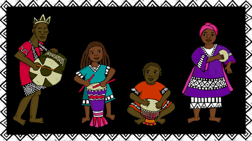 Preview of Kumbayah - Classroom Video With African Drums