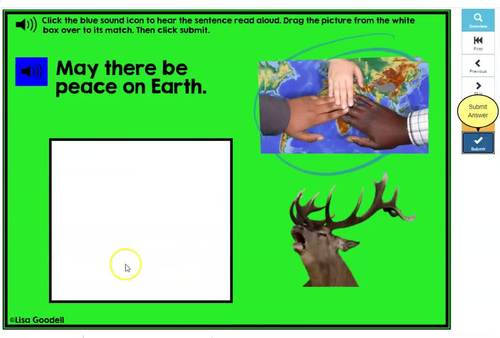 CHRISTMAS Matching Game Boom Cards by Lisa Goodell | TPT