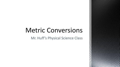 Preview of Metric Conversions How-To Video + Example Problems