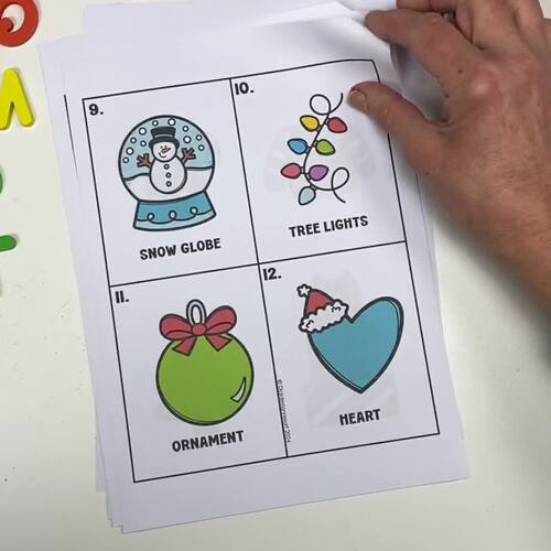 Christmas Activities: Write the Room No Prep, Kindergarten, PreK and ...