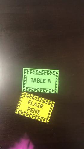 Art Supply Labels with editable version for art teachers | TpT