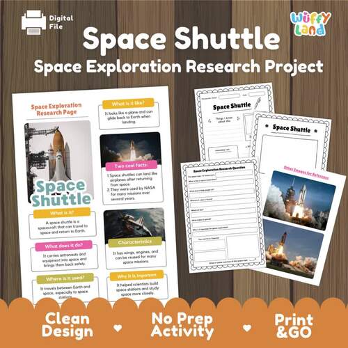 Space Shuttle Exploration Research Project | NASA Space Science ...