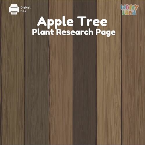 Apple Life Cycle Bundle | Apple Tree Plant Research | Montessori 3 Part ...