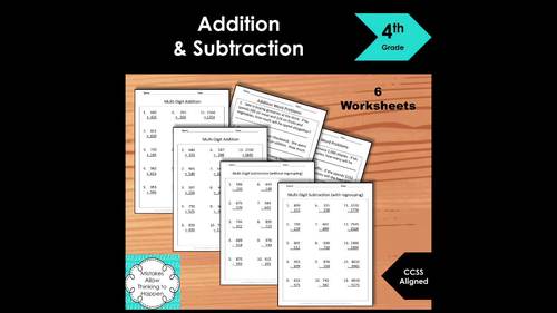 4th-grade-multi-digit-addition-subtraction-worksheet-practice-set