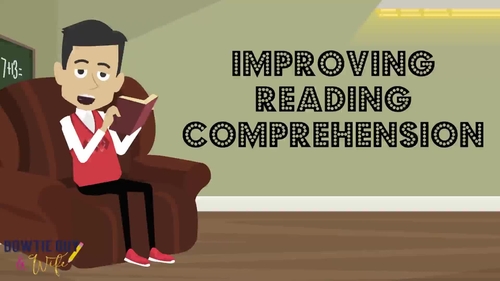 Preview of Reading Comprehension Video: Strategies & tips for students to improve reading
