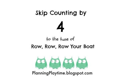 Preview of Skip Counting by 4
