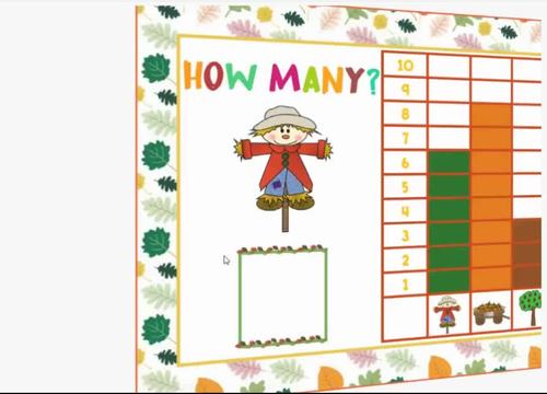 Fall Math Bar Graphs Boom Cards Digital Math Games Digital Resources 1st Grade 