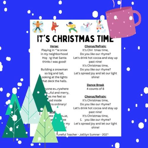 It's christmas time song store