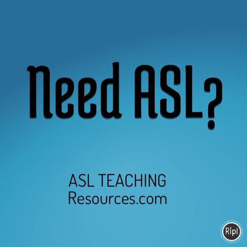 Writing Practice Make it Right, ASL Sign Language