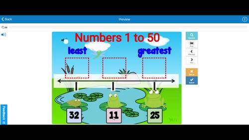Compare and Order Numbers Bundle by Cloud Ten | TPT