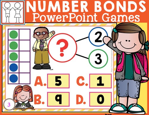 Preview of Number Bonds to 10