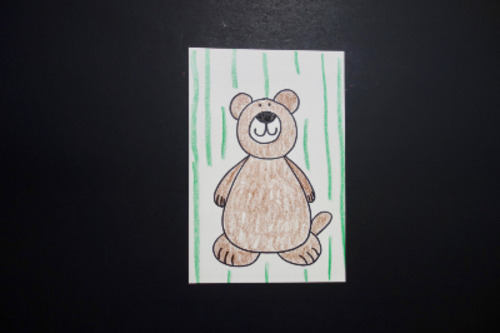 Preview of Let's Draw a Baby BROWN Bear!
