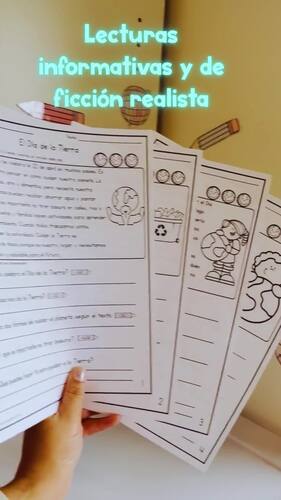 Spanish Earth Day No Prep- 1st, 2nd,3rd- Actividades Dia de la Tierra ...