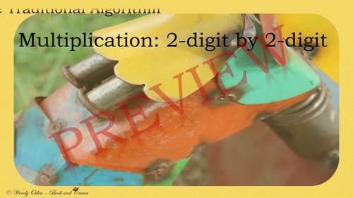 2-Digit by 2-Digit Multiplication Algorithm WITH Regrouping Bundle: 1st Step