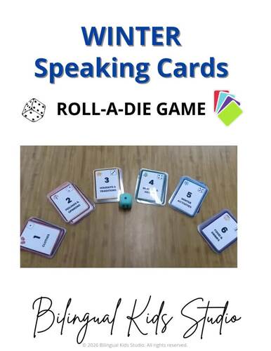 Spanish Speaking Cards Bundle 4 Seasons | Conversation Cards for ...