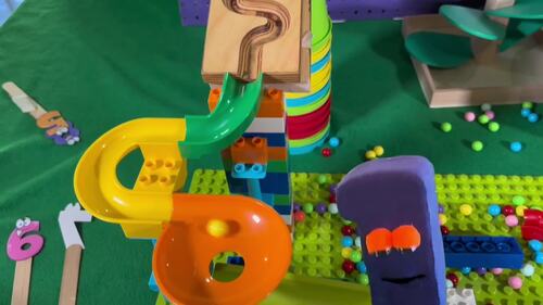 Exploring Numbers 1-10 Marble Run Math by Marble Run Math for Teachers