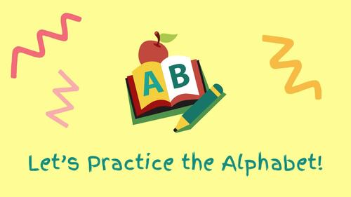 Preview of Let's Practice the Alphabet! MP4 video