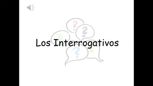 Spanish Question Words Video Note Bundle