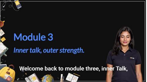 Preview of Resilience Module 3: Inner Talk, Outer Strength | Building Resilience Lesson | S