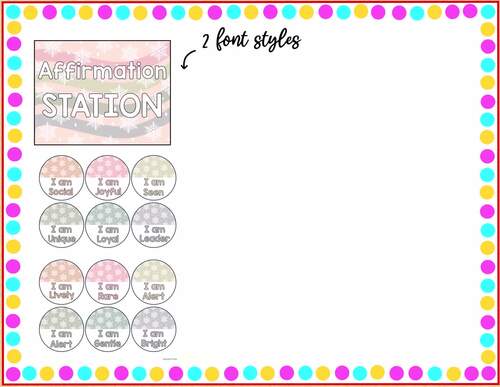 Printable Snowflakes Classroom Decor Bundle Pack, Classroom Labels