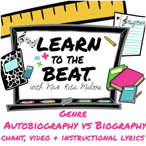 Preview of Genre: Autobiography vs Biography Chant Lyrics by L2TB with Rita Malone
