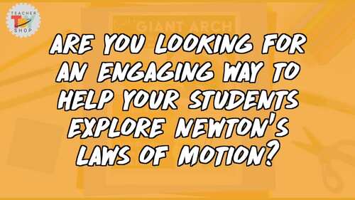 Newton's Laws of Motion GIANT STEM Bridge Building and Team Building ...