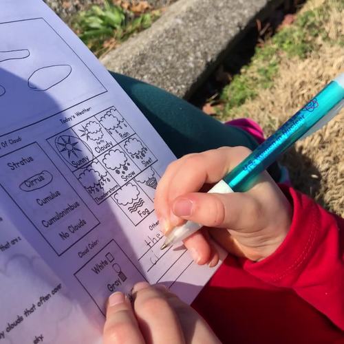 Cloud Journal - STEM Project by The Very Special Educator | TPT