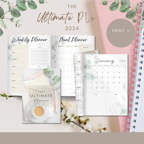 The Ultimate Planner 2024 - Teacherpreneur's Companion For Success