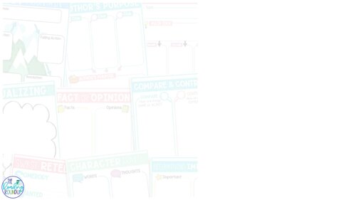 Reading Comprehension Anchor Charts by The Reading Roundup | TPT