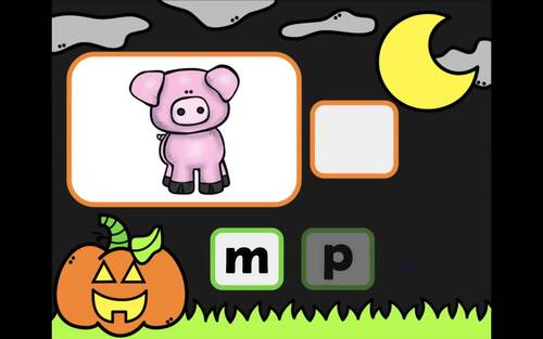 Halloween Sound Match: Beginning Sounds Interactive Game | TPT
