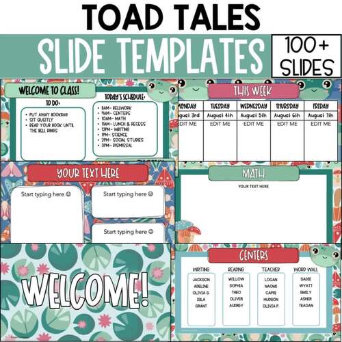 Spring Slides Templates / Google Slides Templates / Spring PowerPoint Template