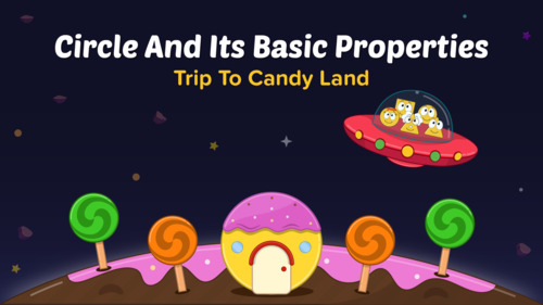 Preview of Circle and its Properties : Math Story Video 2 for Kids Aged 3 to 6