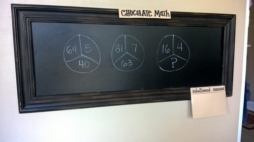 Preview of Chocolate Math Challenge #1