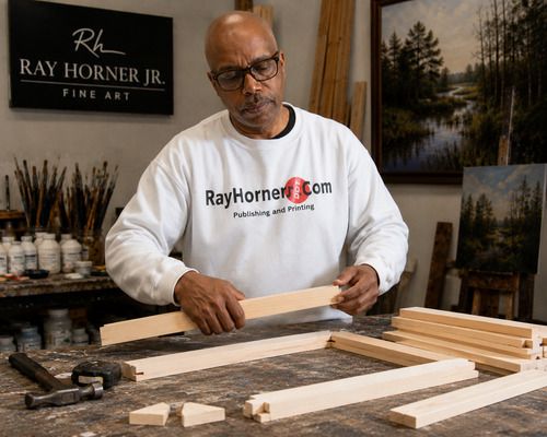 Preview of How to Build a Customized Art Painting Stretcher Part 1 by Ray Horner Jr.
